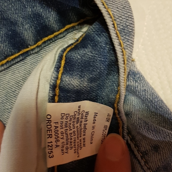 The Fated denim mini skirt size 6 - Picture 4 of 8